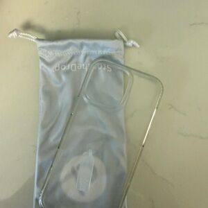 Loopy Case Transparent Phone Cover with White Pouch